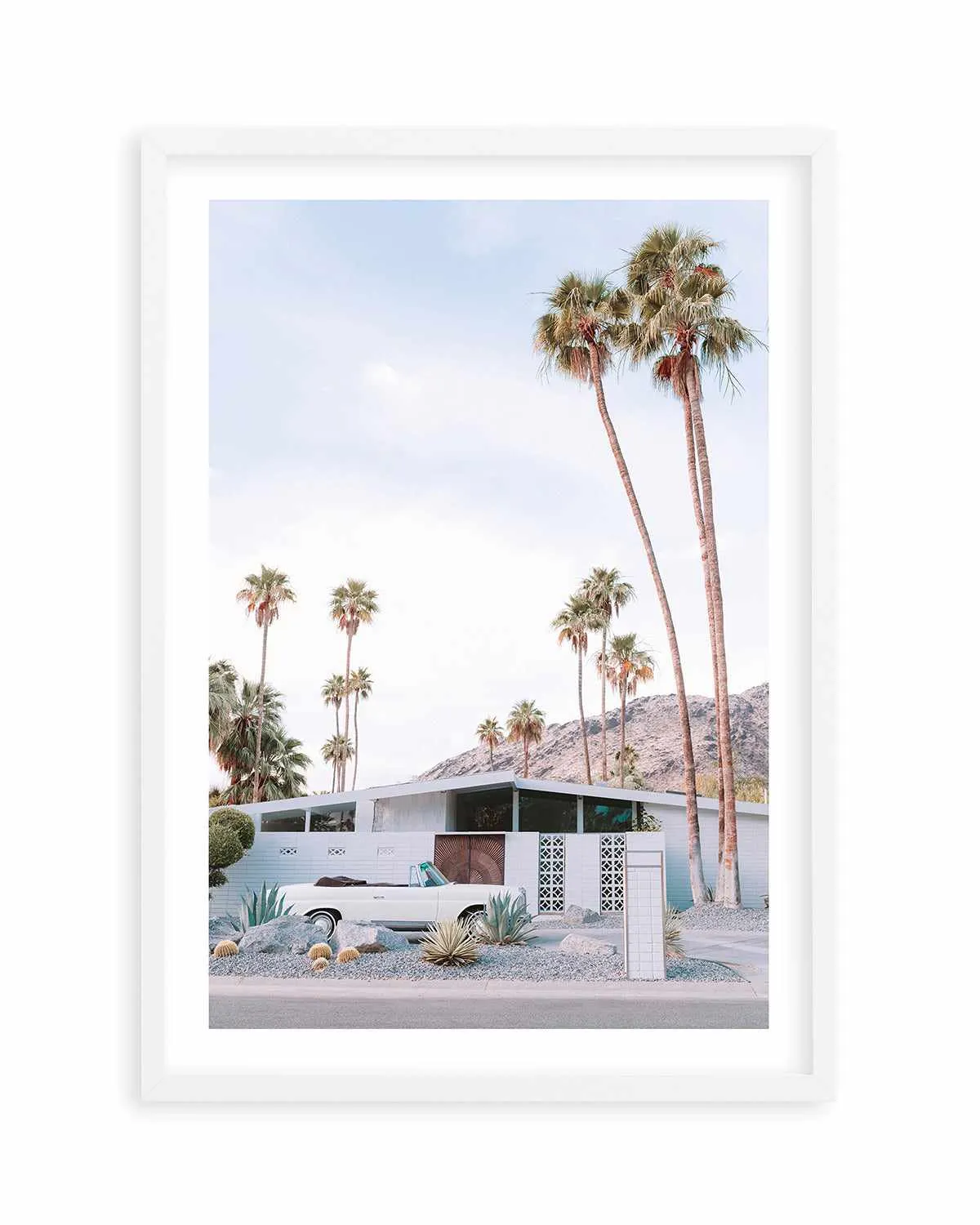 72 Palm Springs Art Print