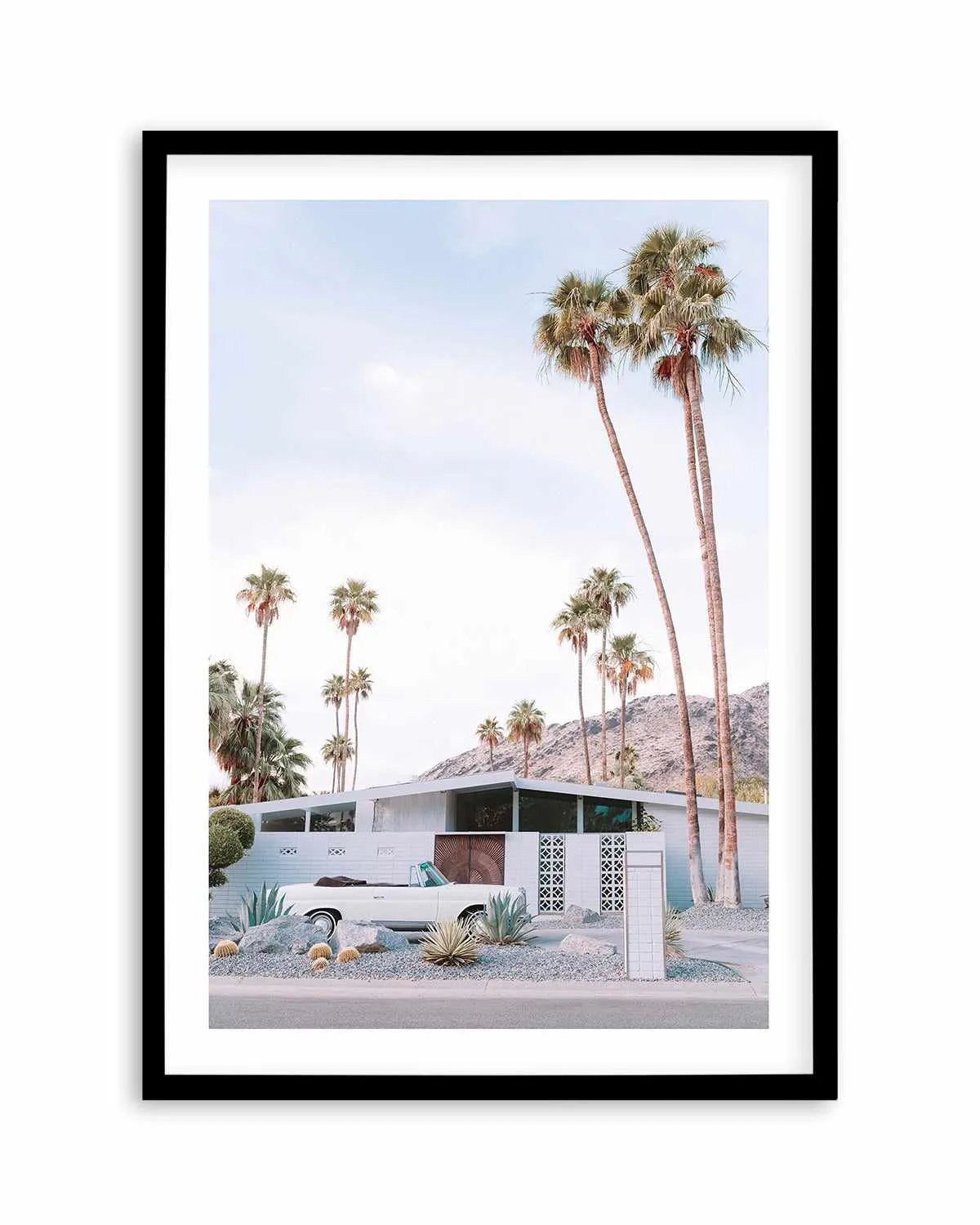 72 Palm Springs Art Print