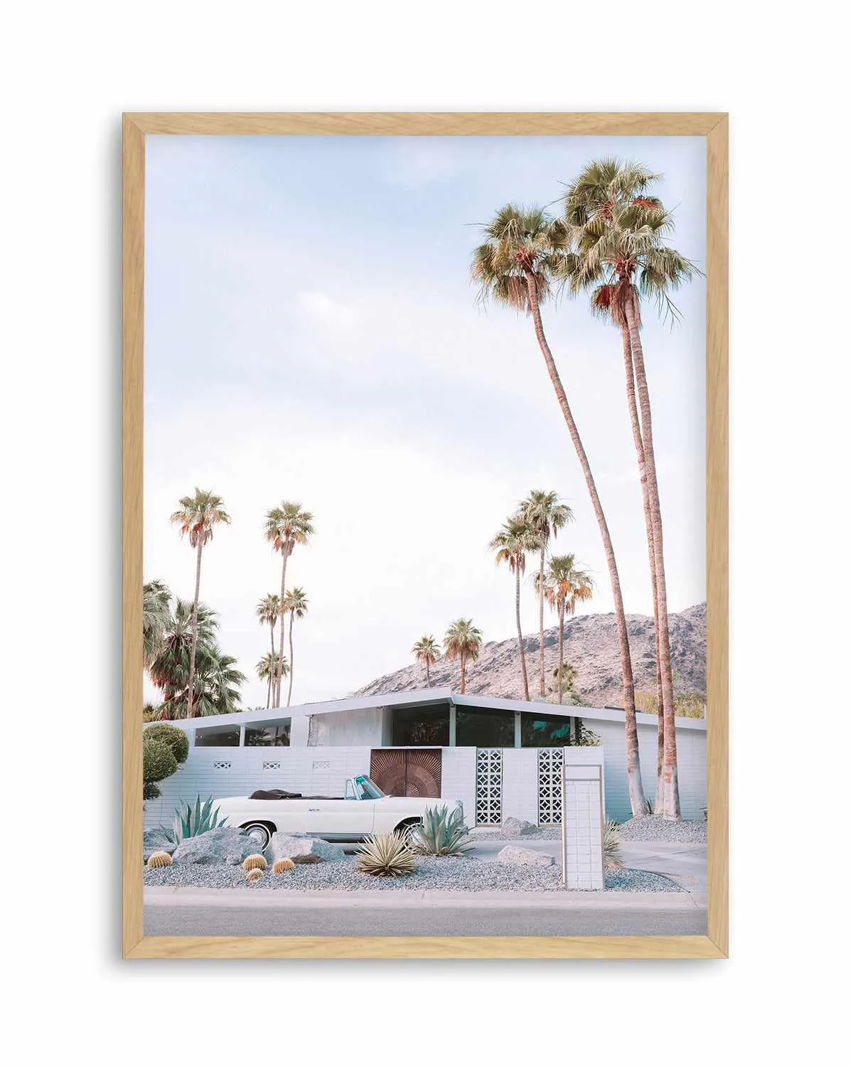 72 Palm Springs Art Print