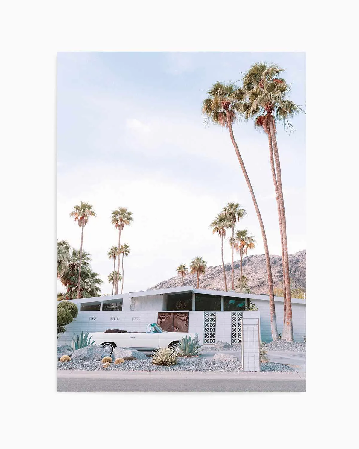 72 Palm Springs Art Print