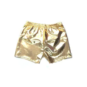 80's Costume Metallic Shorts (8 colours)