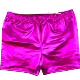 80's Costume Metallic Shorts (8 colours)