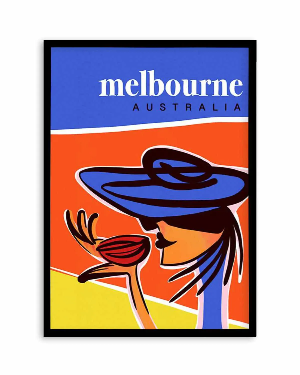 A Coffee in Melbourne Art Print