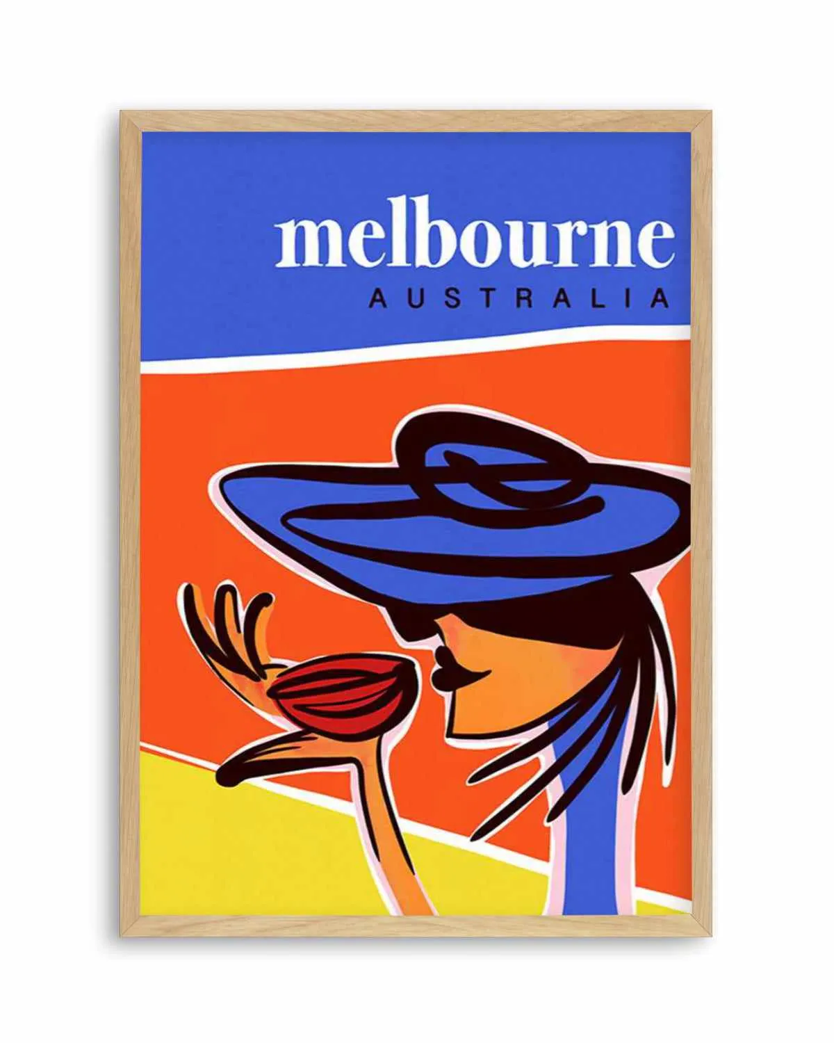 A Coffee in Melbourne Art Print