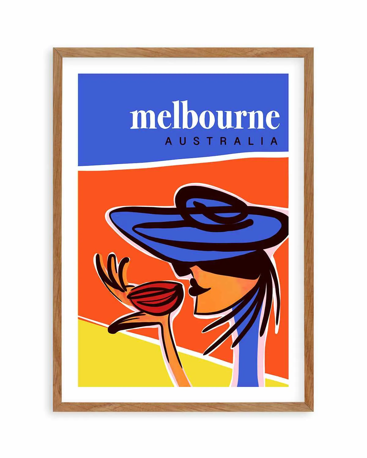 A Coffee in Melbourne Art Print