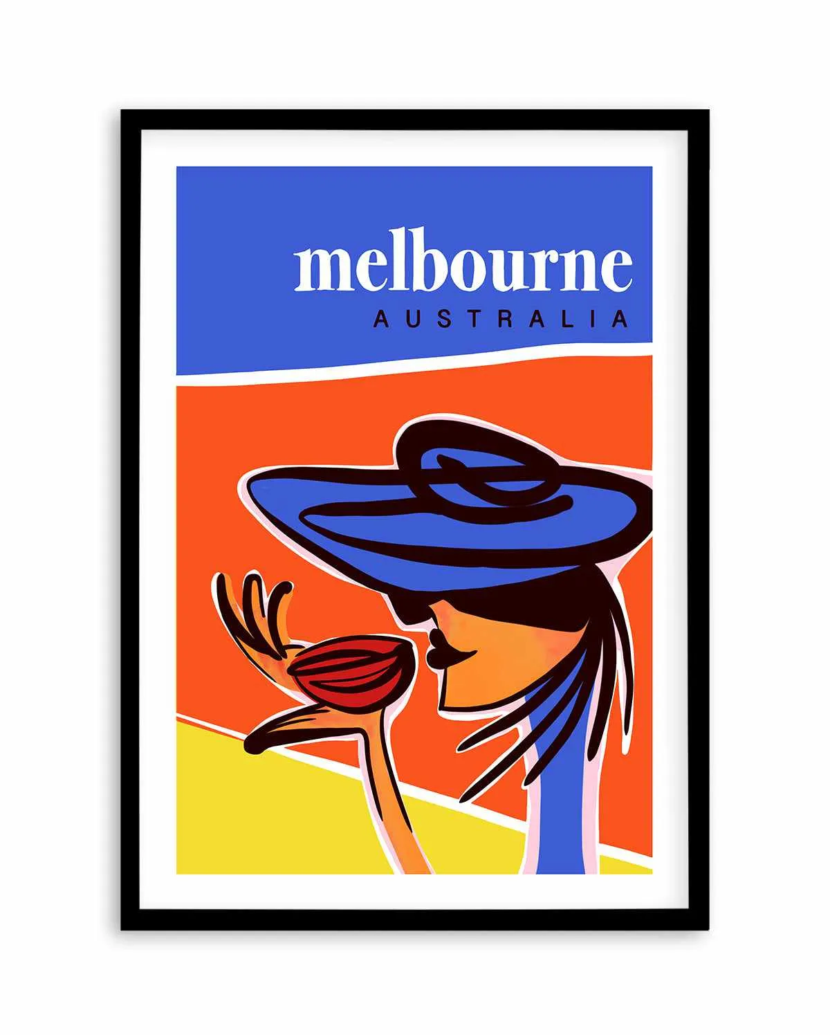 A Coffee in Melbourne Art Print