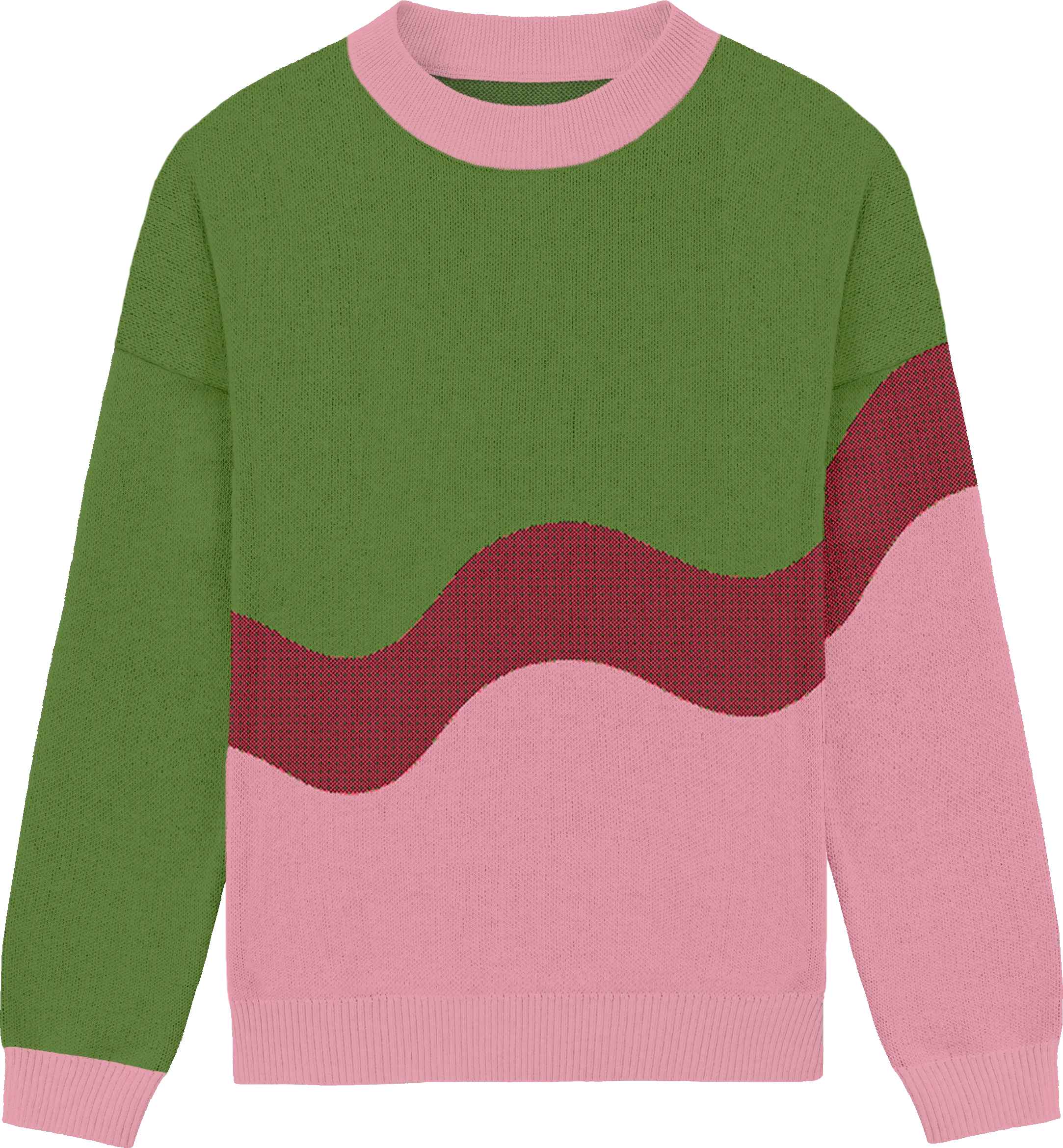 Abrosexual Squiggle Crewneck