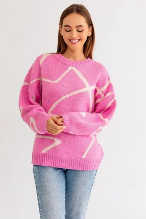 Abstract Pattern Sweater