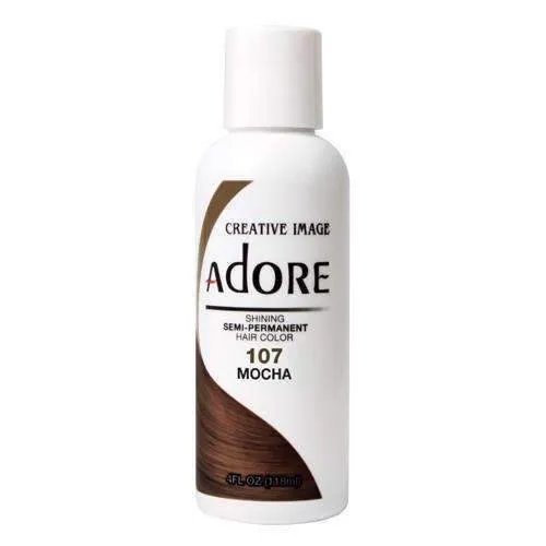 Adore Semi-Permanent Hair Color - 107 Mocha