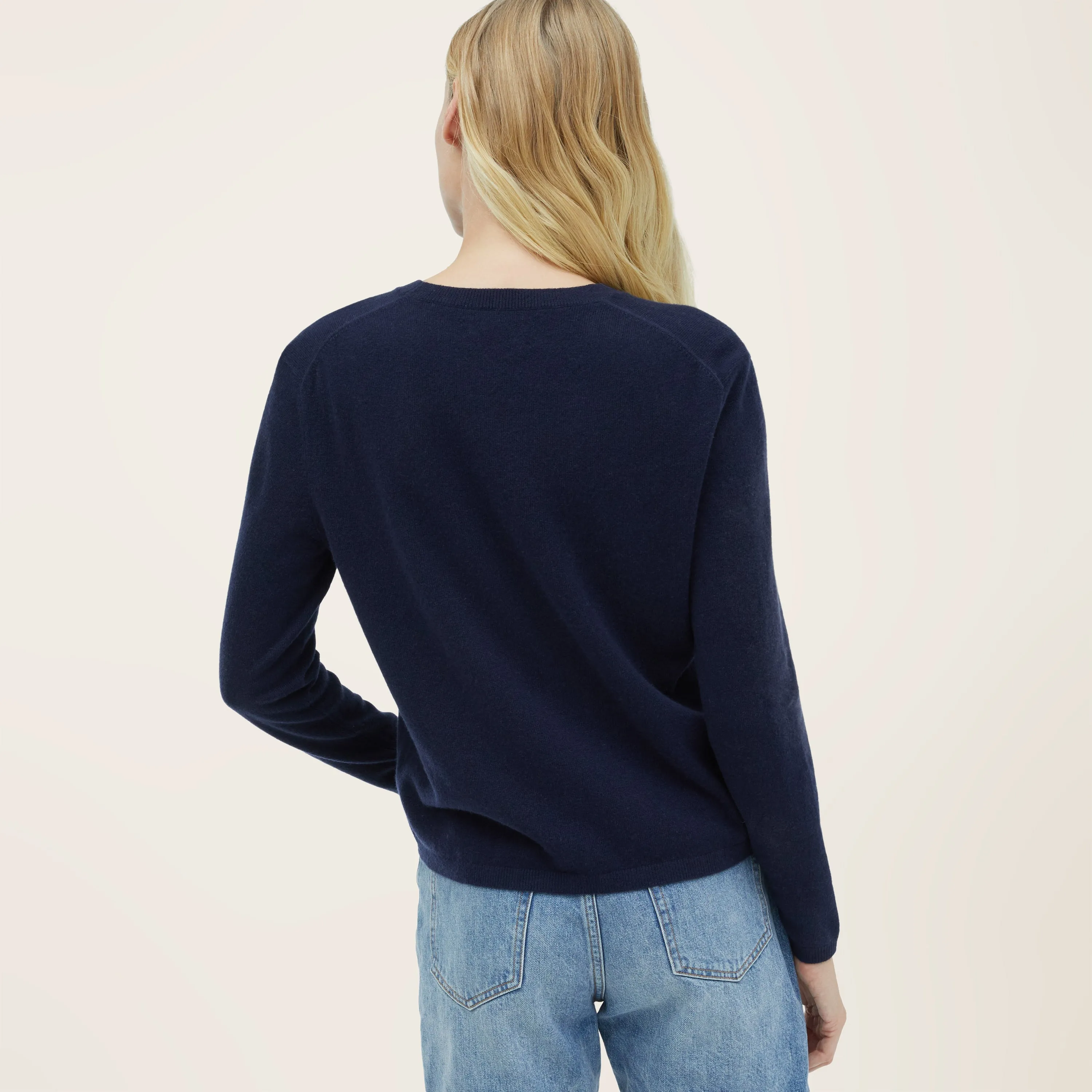 Airy Cashmere Crewneck Sweater