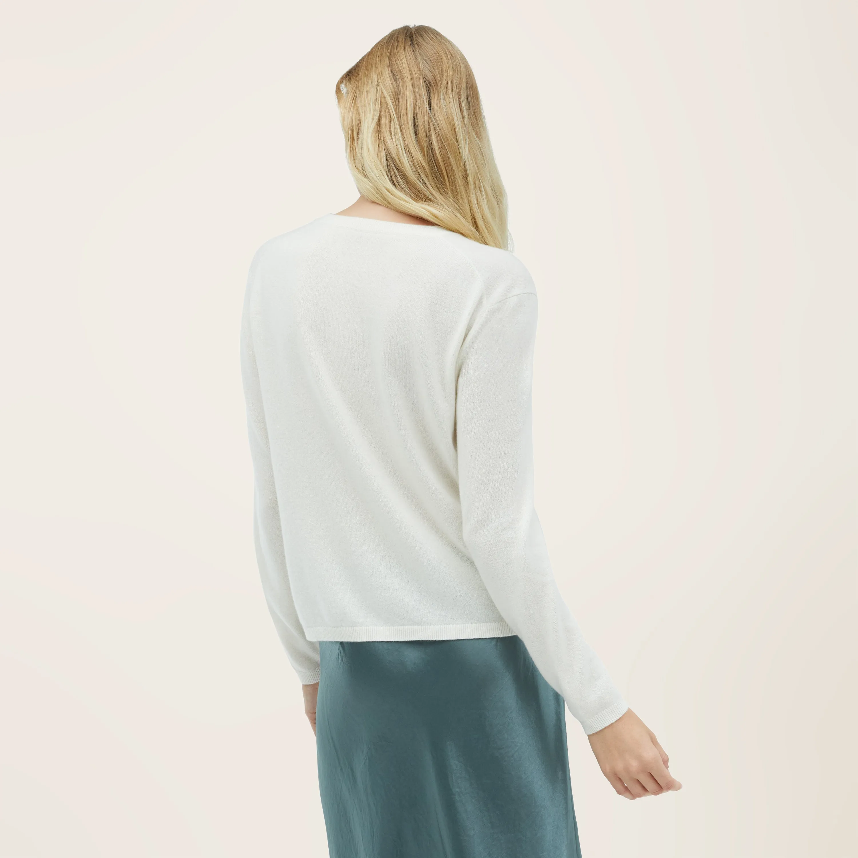 Airy Cashmere Crewneck Sweater