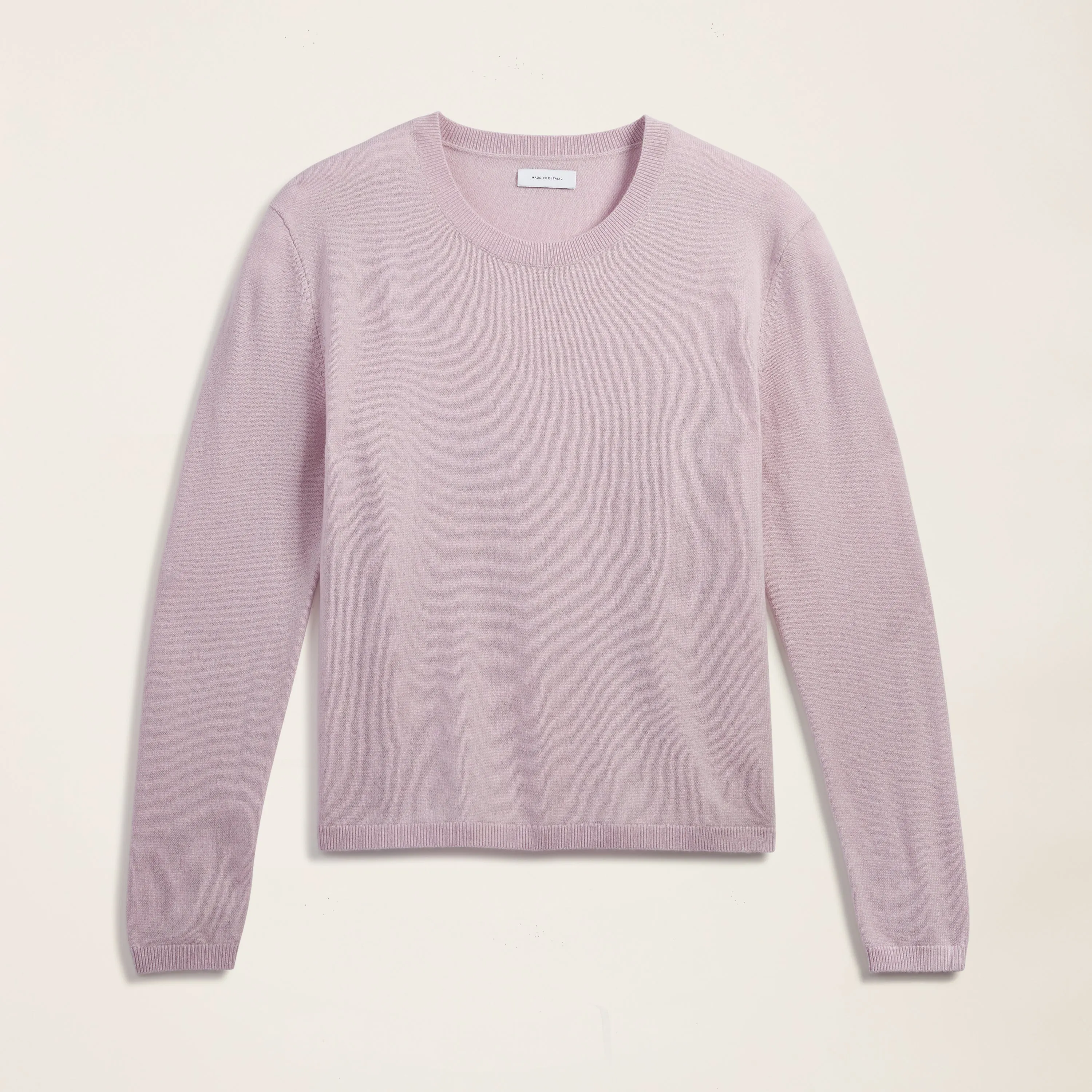 Airy Cashmere Crewneck Sweater