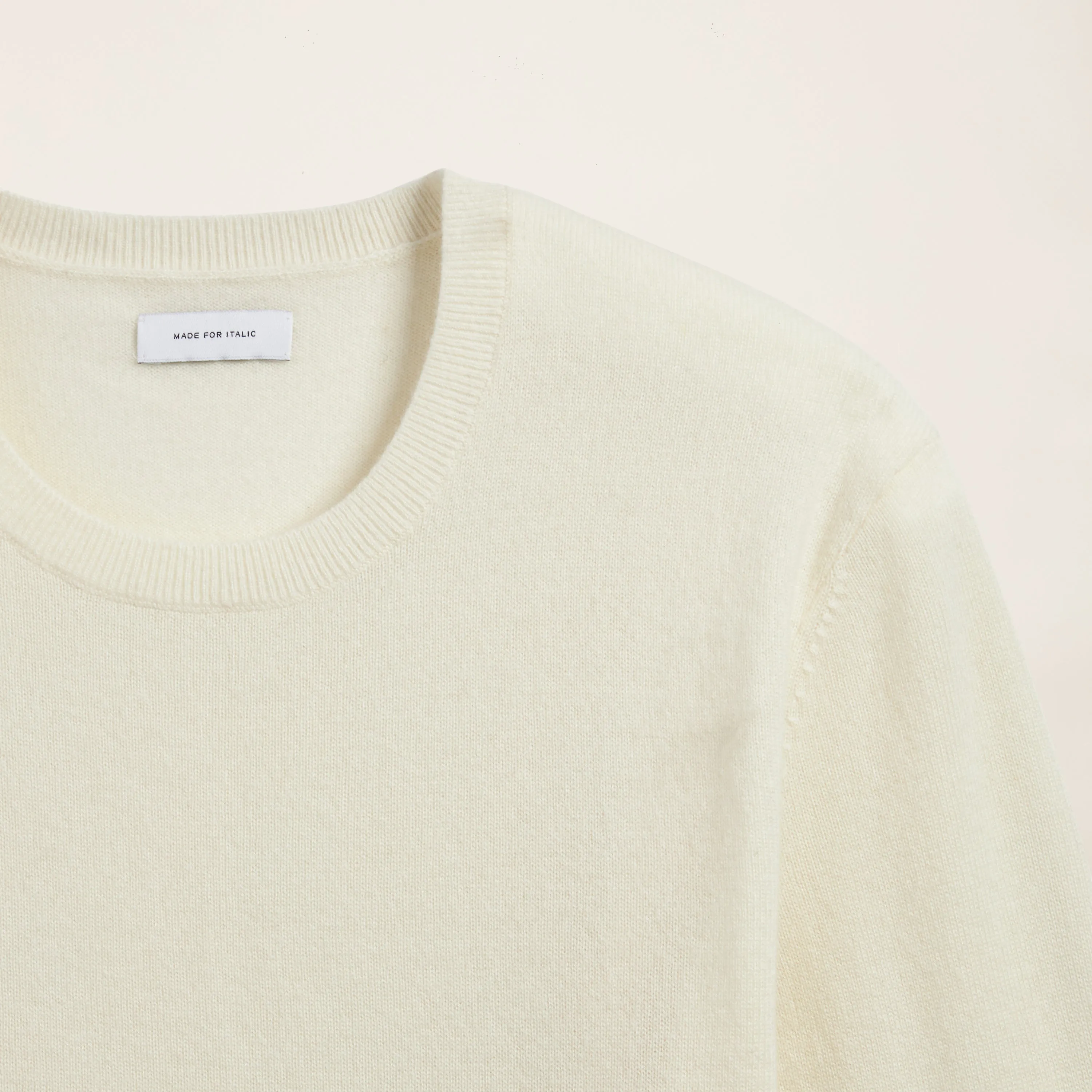 Airy Cashmere Crewneck Sweater