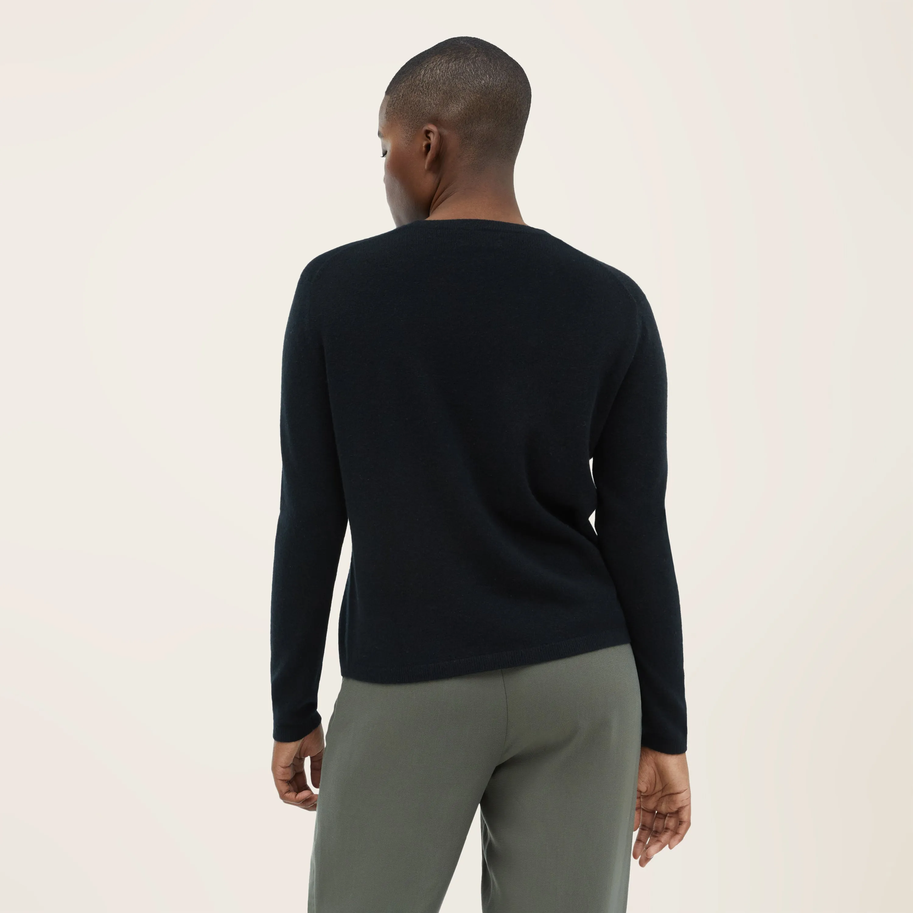 Airy Cashmere Crewneck Sweater