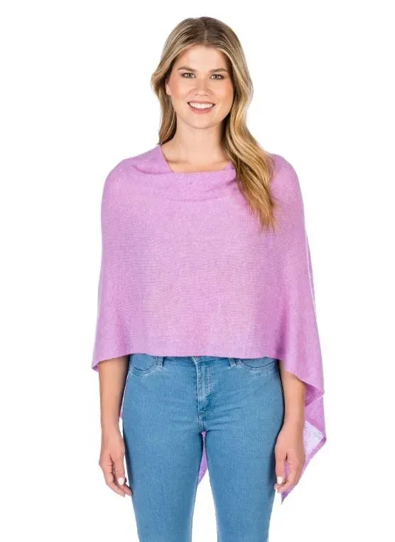 Alashan | 100% Cashmere | Dress Topper Poncho | Women's