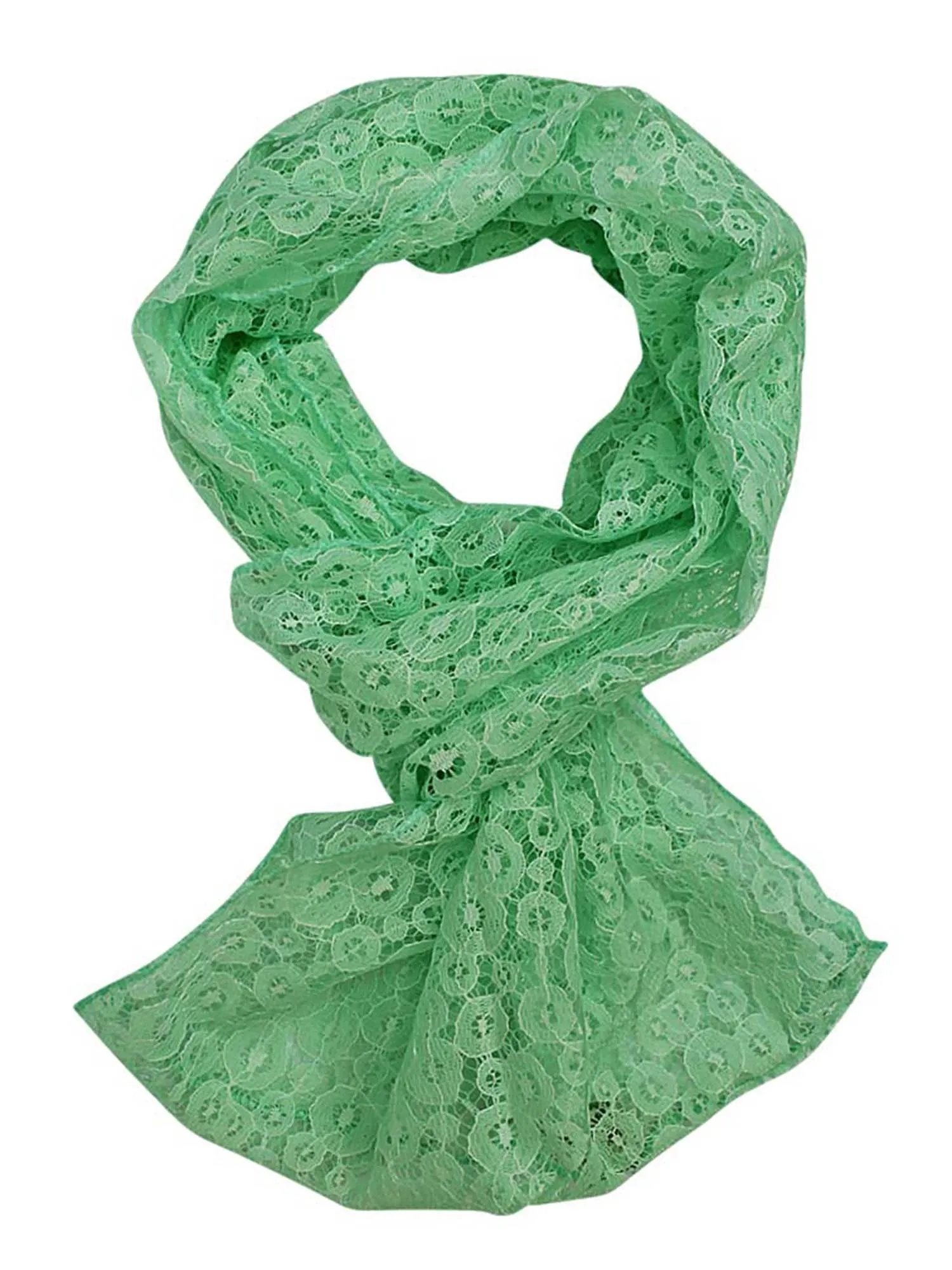 All Lace Lightweight Circle Summer Scarf