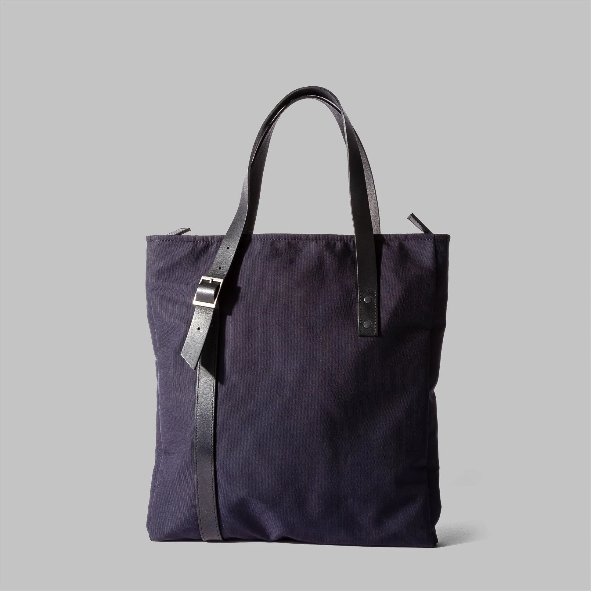 Alton Navy Nylon Tote Bag