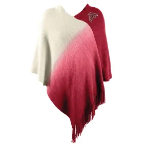 Atlanta Falcons Dip Dye Poncho