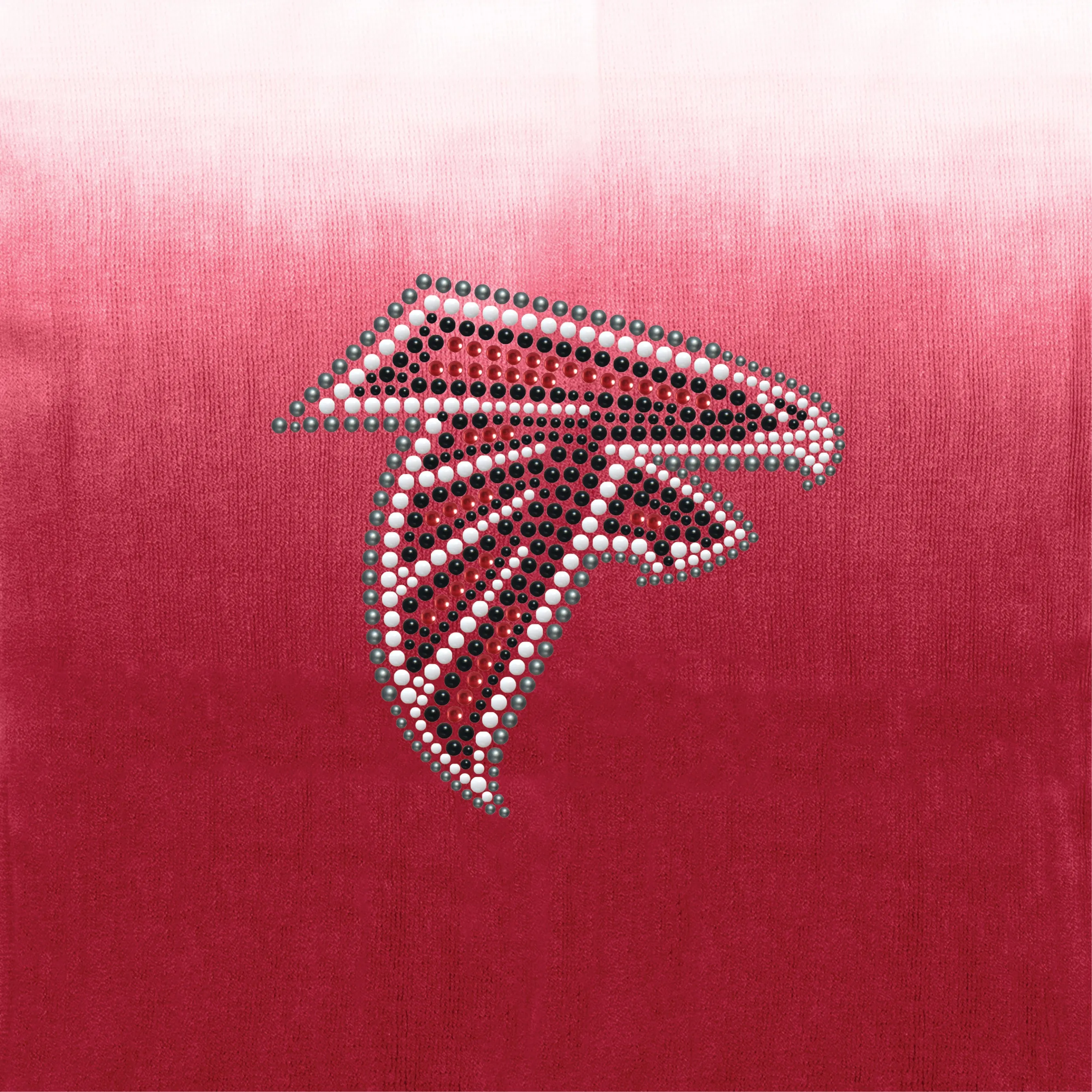 Atlanta Falcons Dip Dye Poncho