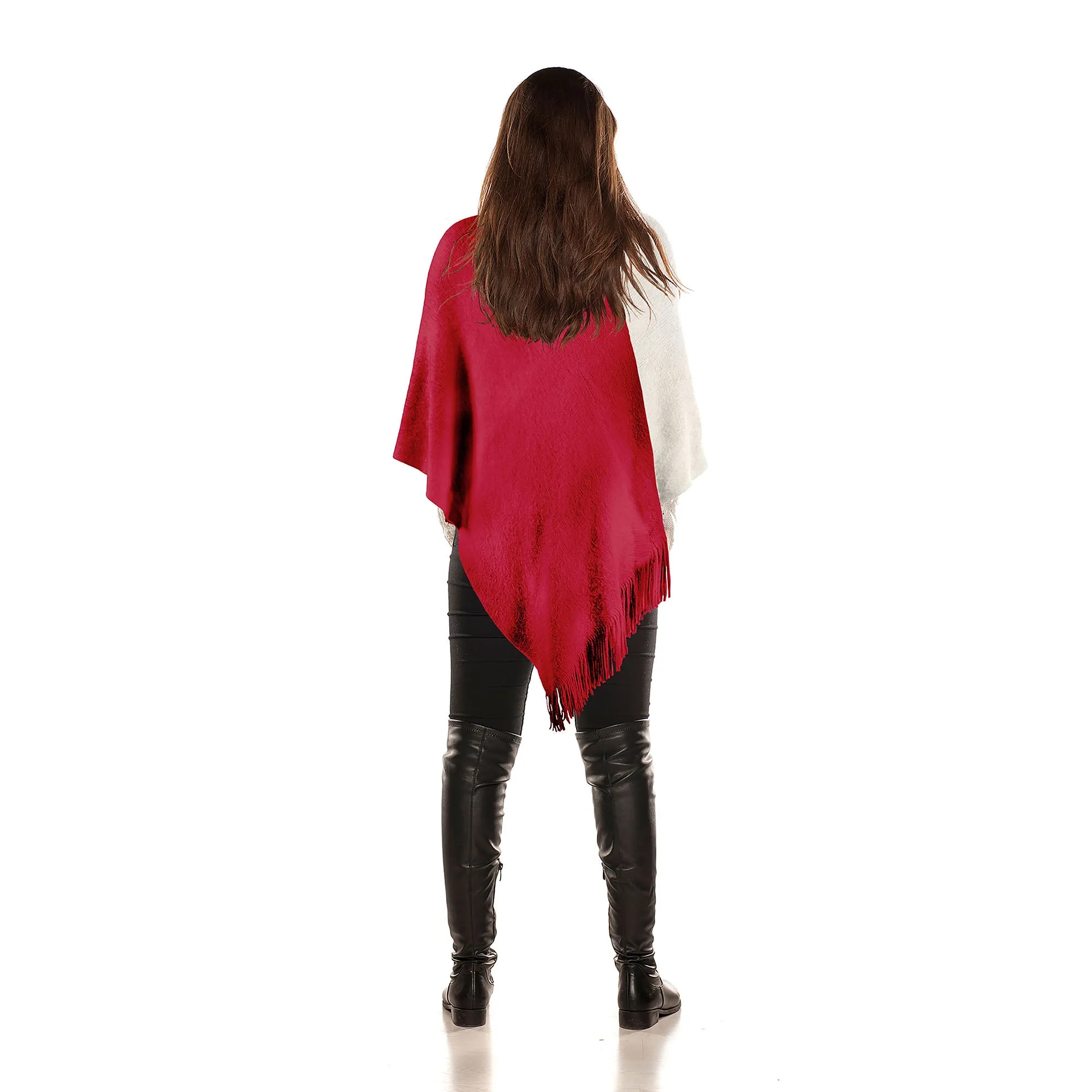 Atlanta Falcons Dip Dye Poncho