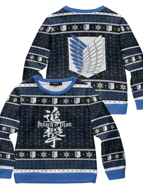 Attack on Titan Kids Unisex Wool Sweater