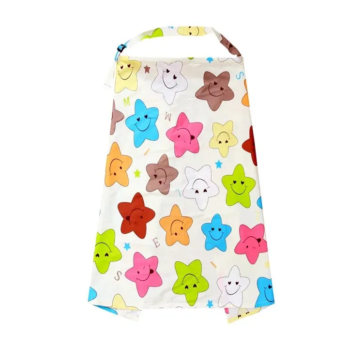 Baby Feeding Breathable Nursing Covers Breastfeeding Nursing Poncho Cover Up Adjustable Privacy Apron Outdoors Nursing Cloth