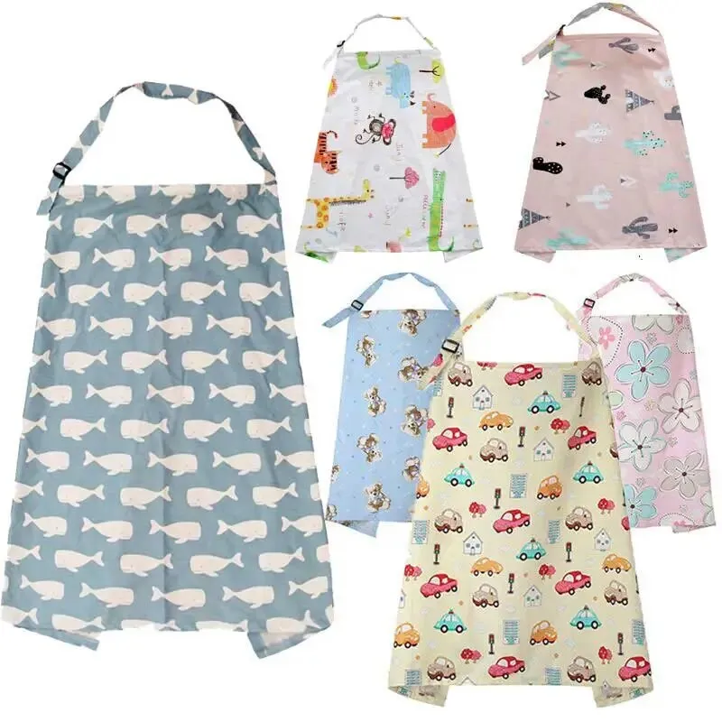 Baby Feeding Breathable Nursing Covers Breastfeeding Nursing Poncho Cover Up Adjustable Privacy Apron Outdoors Nursing Cloth