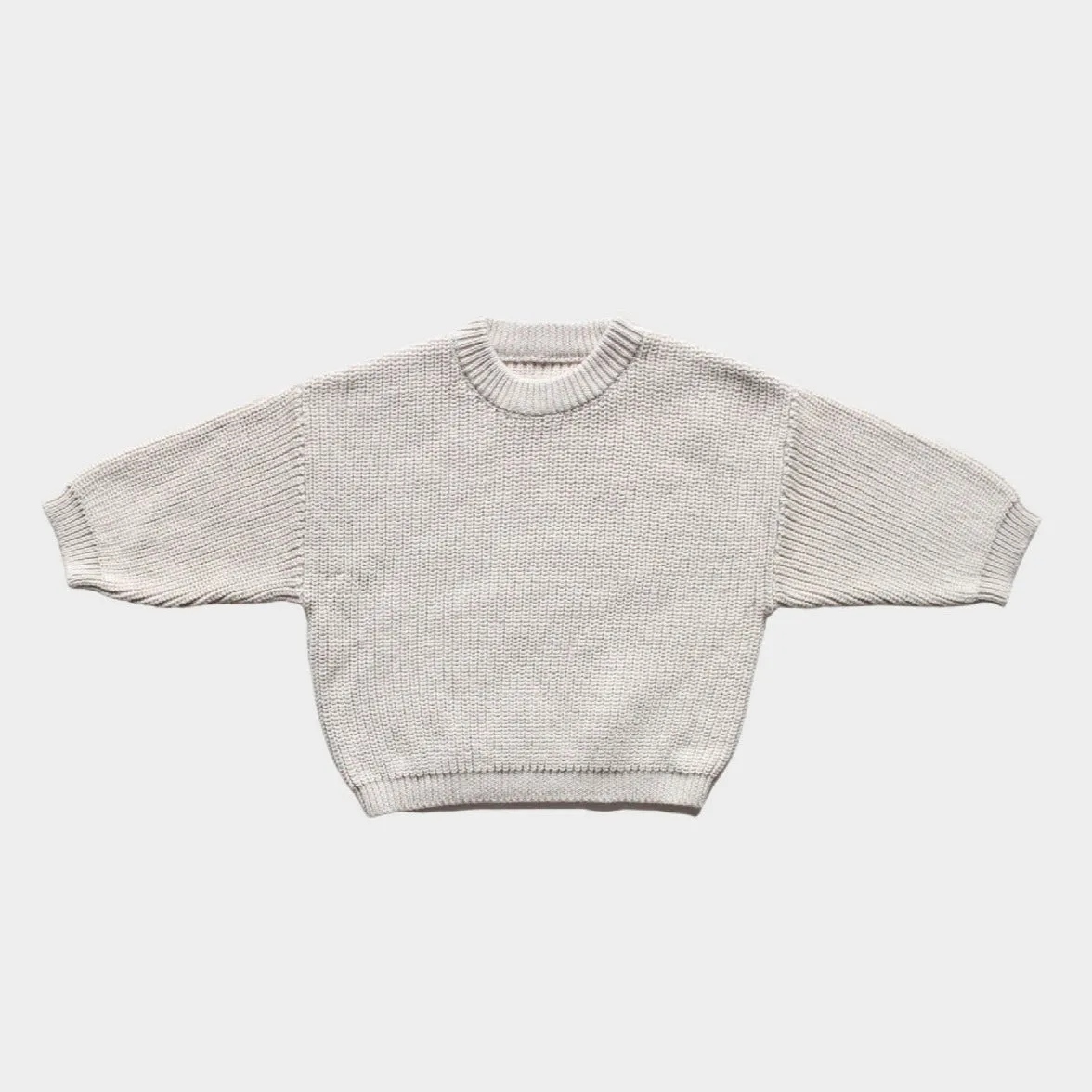 Babysprouts Drop Shoulder Sweater in Oatmeal