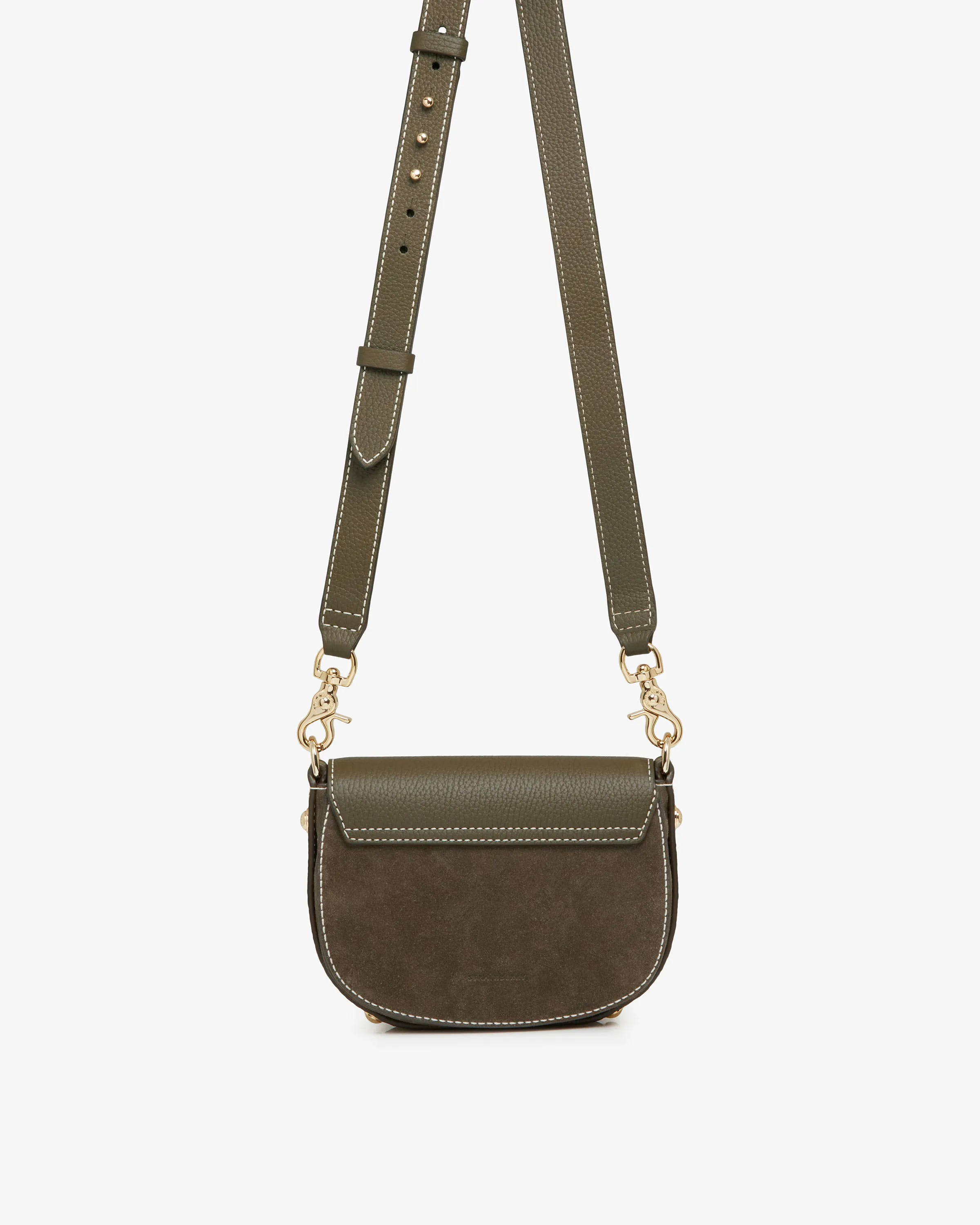 Bay Mini - Khaki Suede