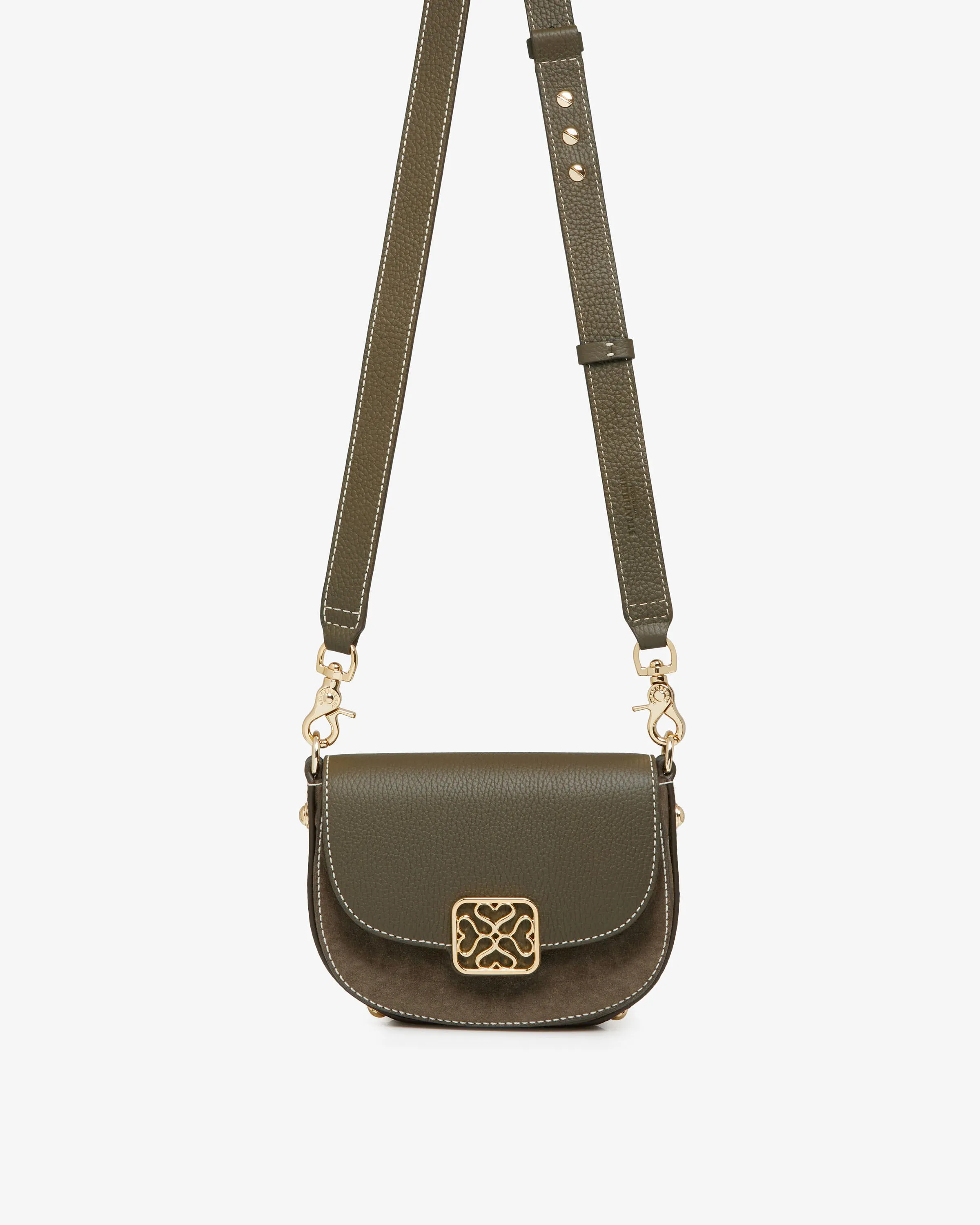 Bay Mini - Khaki Suede