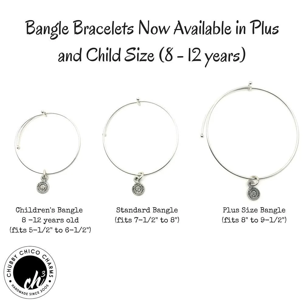 Behind Every Cheerleader There's A Devoted Parent Bangle Bracelet