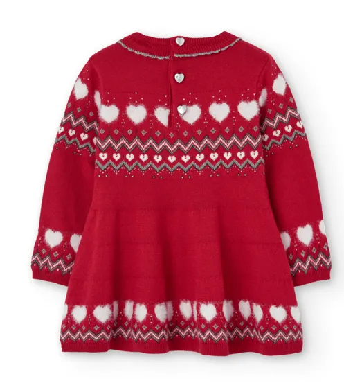 Boboli - Red Sweater Dress