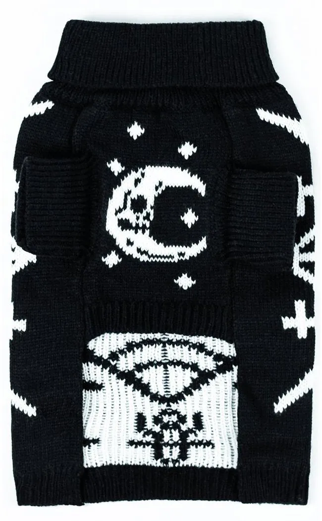 Bone Collector Knitted Pet Sweater