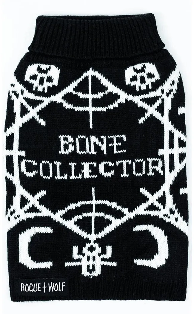 Bone Collector Knitted Pet Sweater