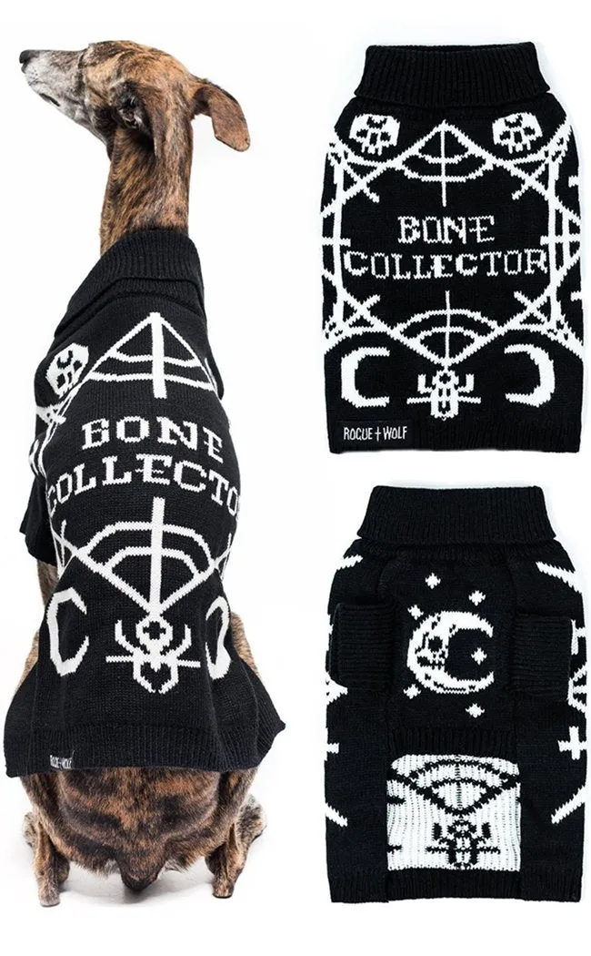 Bone Collector Knitted Pet Sweater