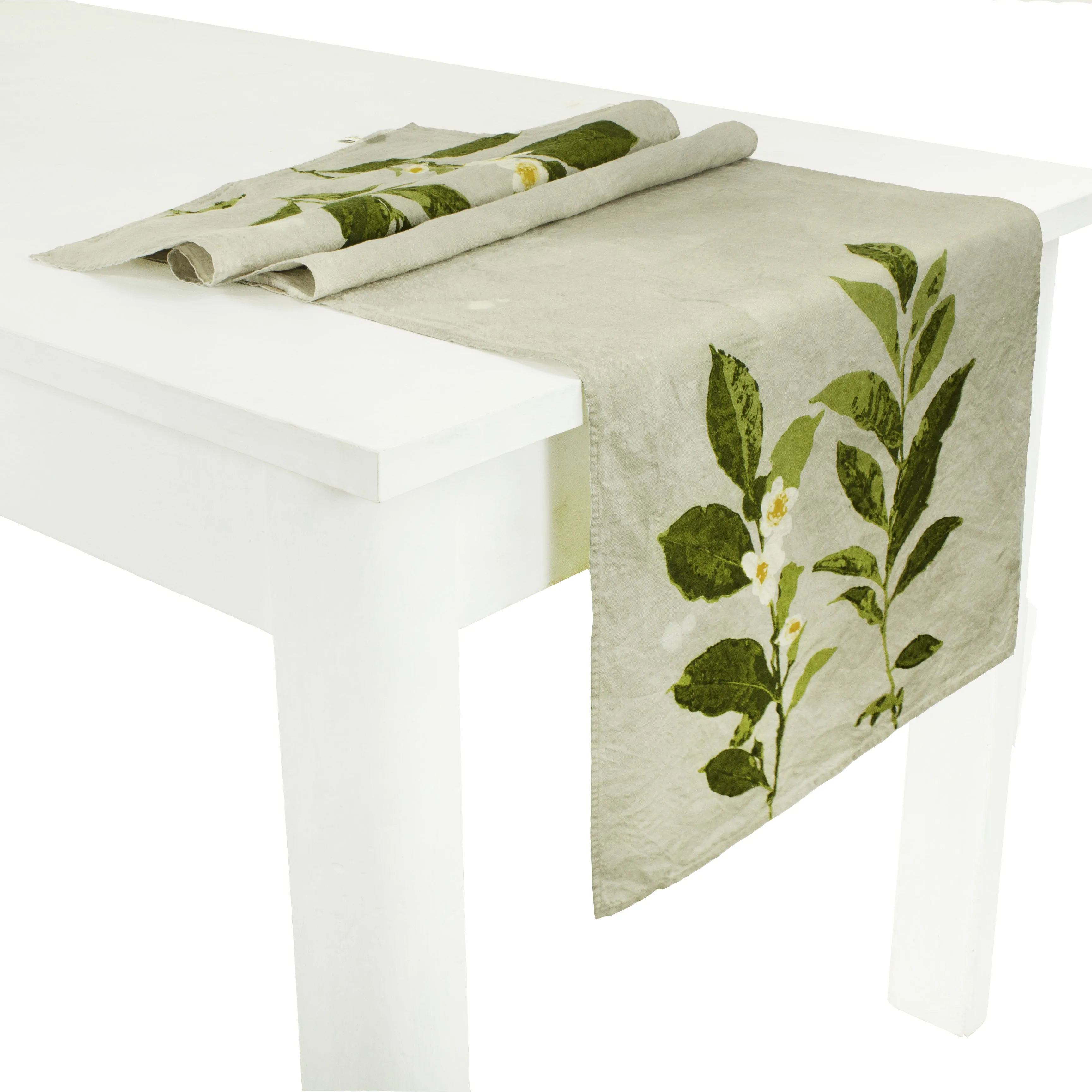 Camelia' 100% Linen Table Collection