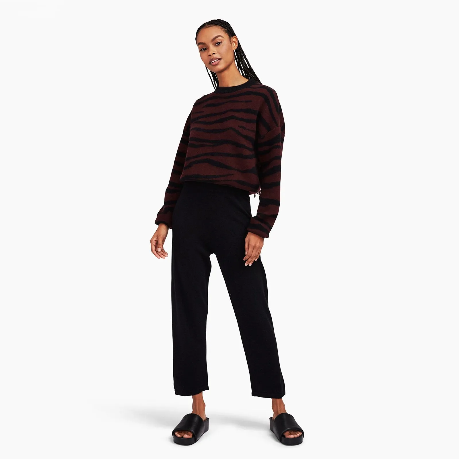 Cashmere Cropped Pant