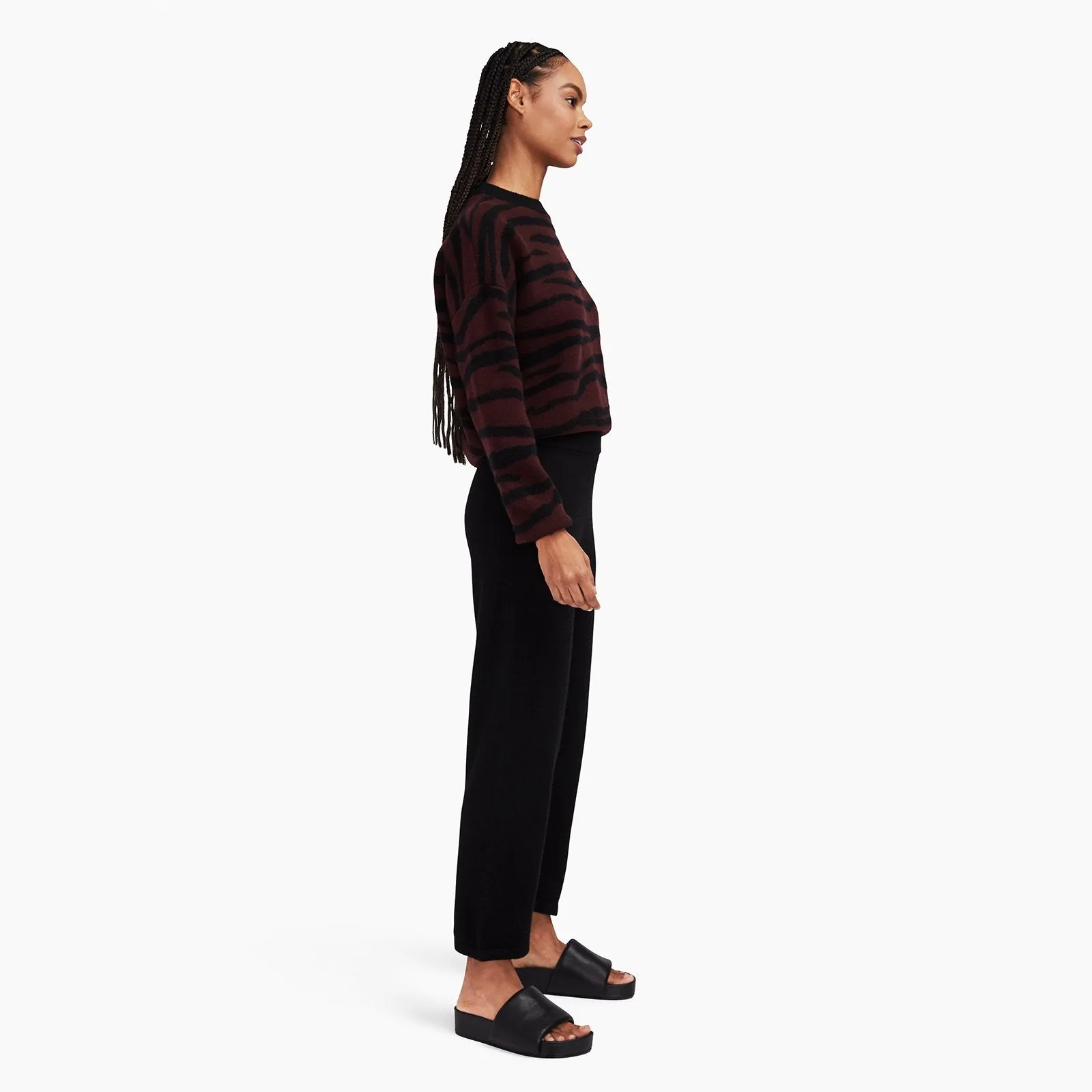 Cashmere Cropped Pant