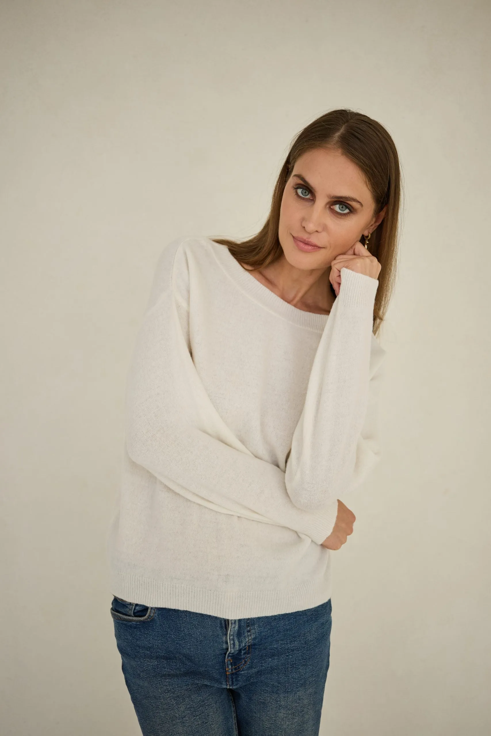 Cashmere Sweater Juliette Ecru