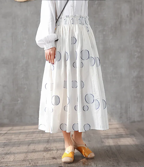 Casual Linen  loose fitting Women's Skirts  DZA200616