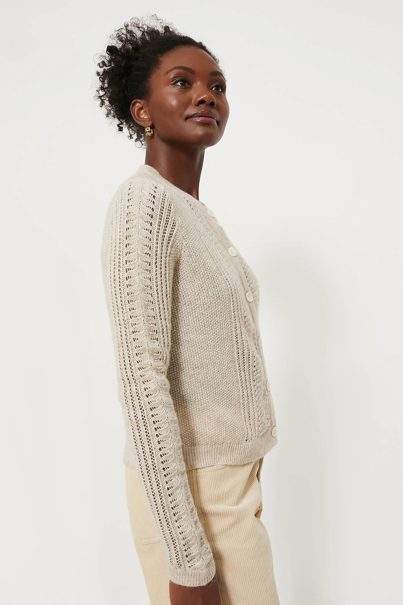 Champagne Addison Cardigan