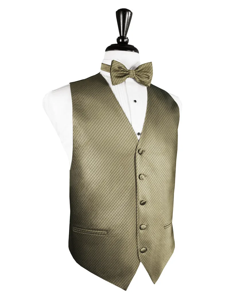 Champagne Palermo Tuxedo Vest and Tie Set