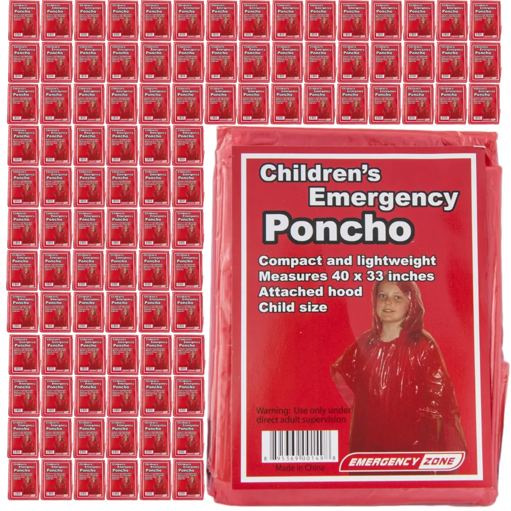 Children's Emergency Poncho