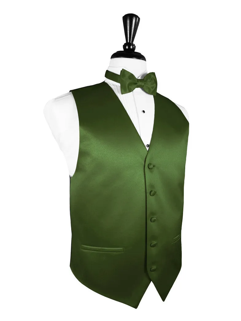 Clover "Premier" Satin Tuxedo Vest and Tie Set