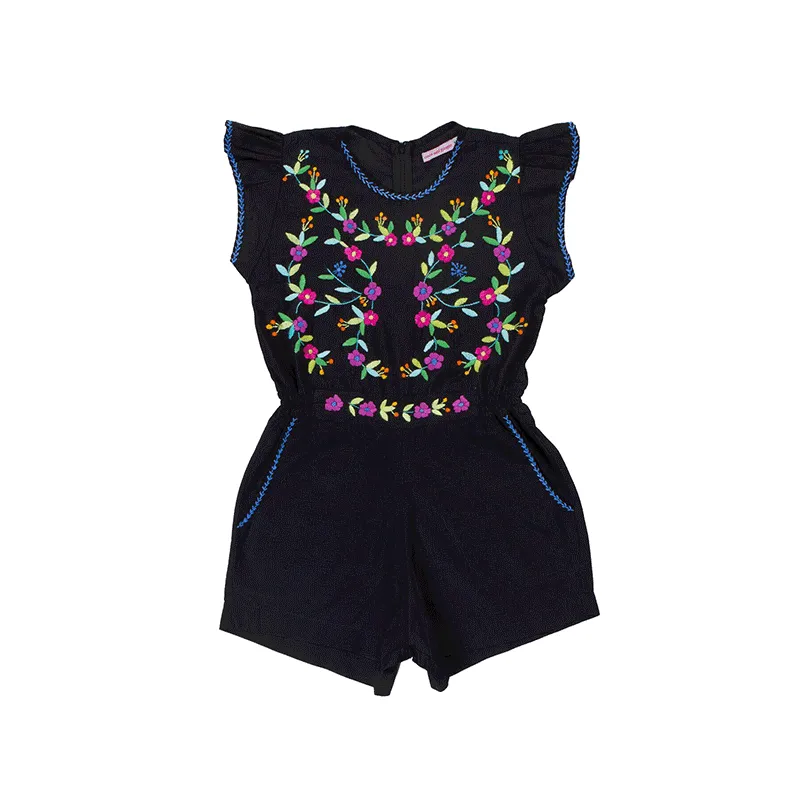 Coco & Ginger Magnolia Playsuit - Black