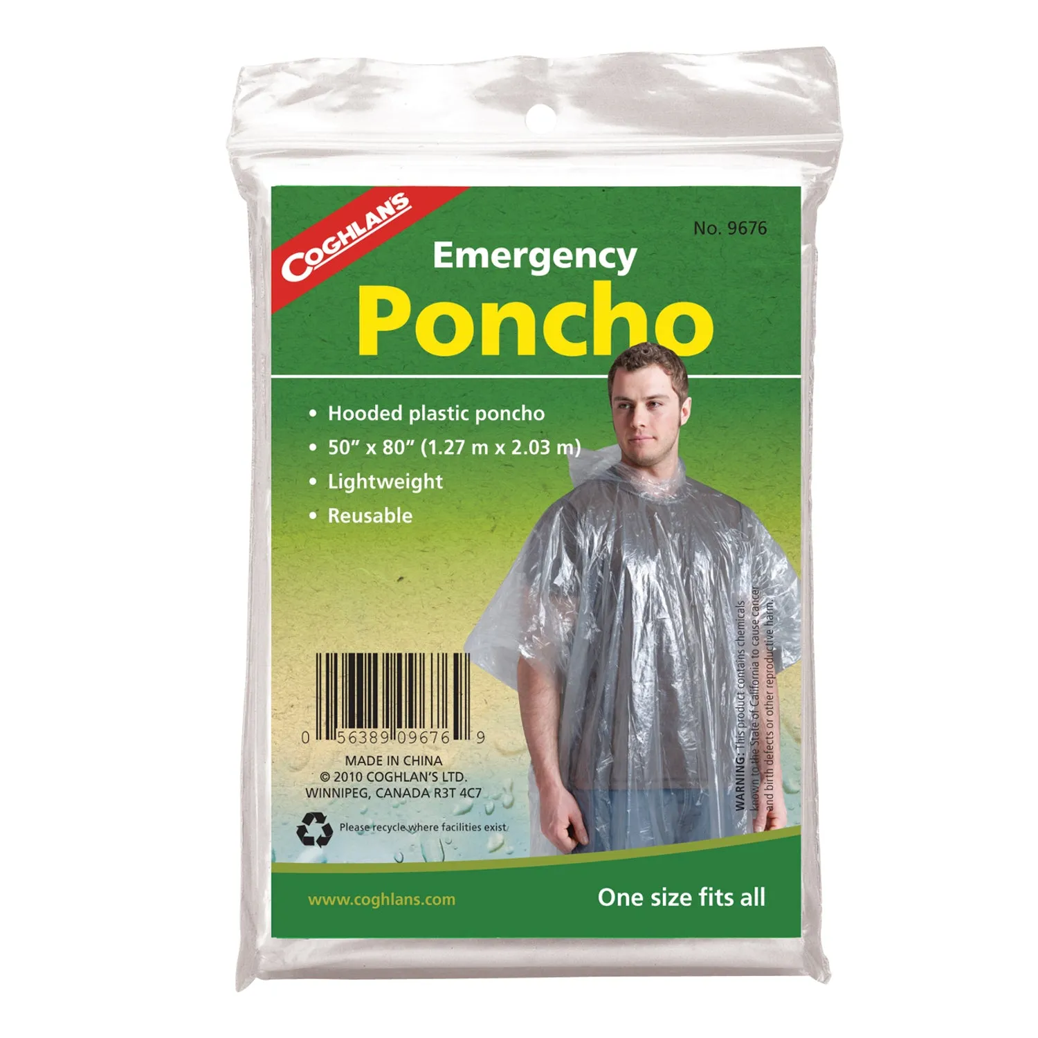 Coghlan's Emergency Poncho