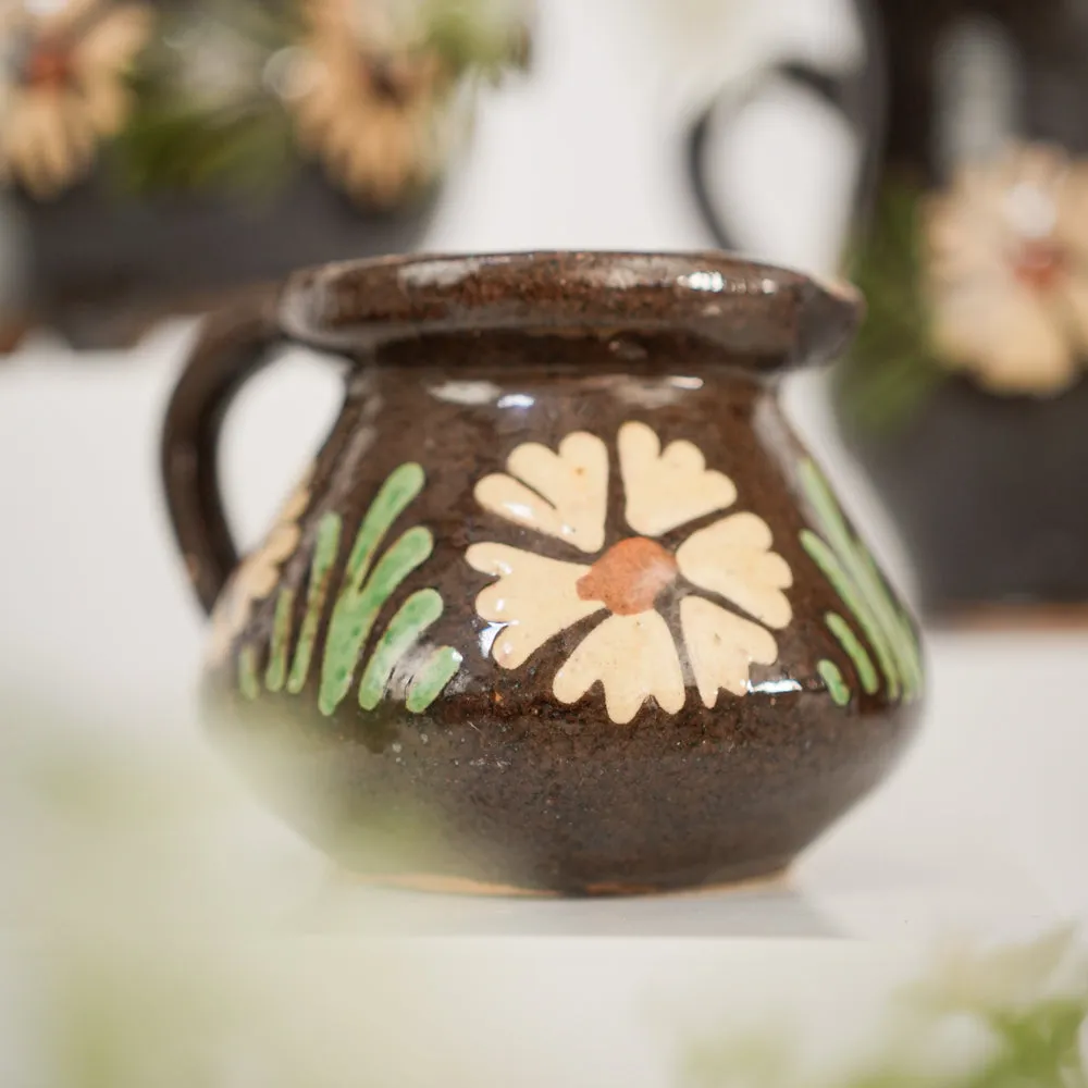 Collection of Early 20th-Century Savoyard Slipware Kitchenware 6¼"