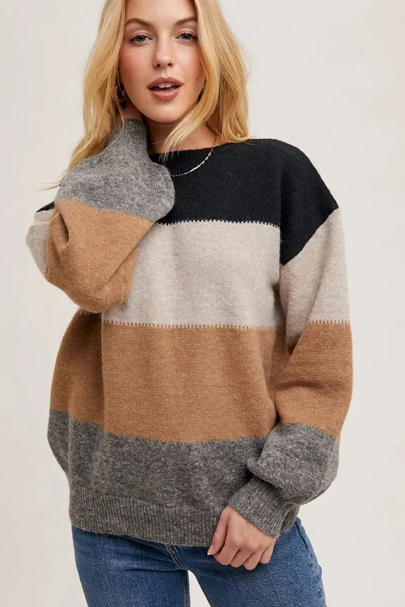 Color Block Sweater