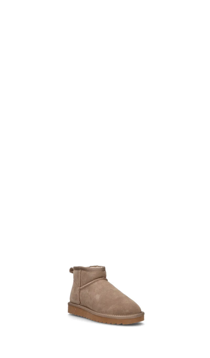 COLORS OF CALIFORNIA Ugg bimba grigio in suede