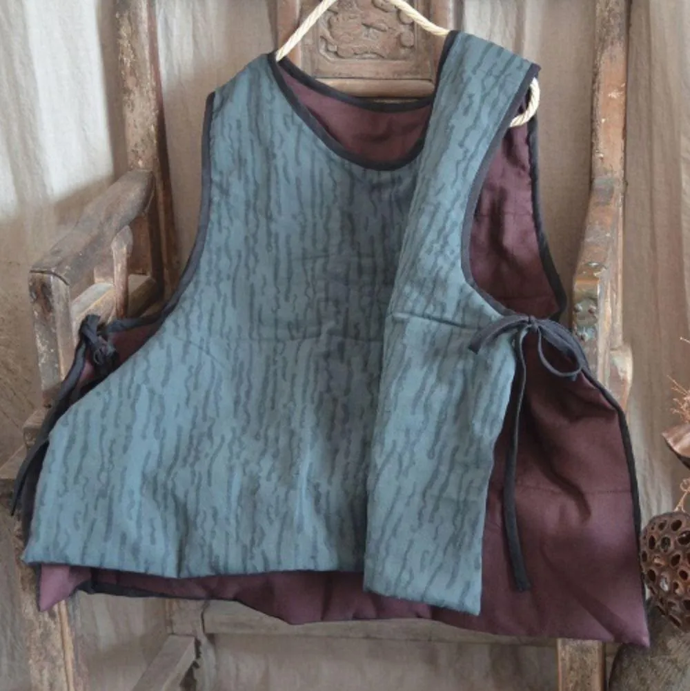 Cotton Linen Loose Spring Vest